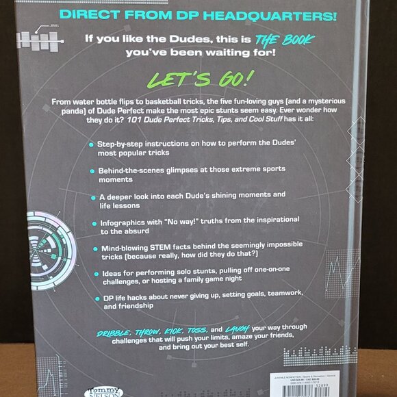 Dude Perfect 101 Tricks, Tips, and Cool Stuff Book - Picture 2 of 2